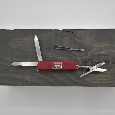 VINTAGE MARLBORO UNLIMITED VICTORINOX SWISS ARMY KNIFE /WITH