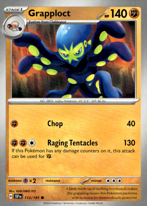 Grapploct Common SV08: Surging Sparks 113/191 NM