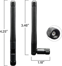 Wifi Antenna PC Bluetooth Antenna, Wifi 6 Dual Band 2.4Ghz 5Ghz 5.8Ghz 3Dbi w...