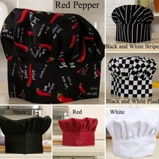 Men Women Comfortable Cook Adjustable Kitchen Baker/ Chef Elastic Cap Hat HOT