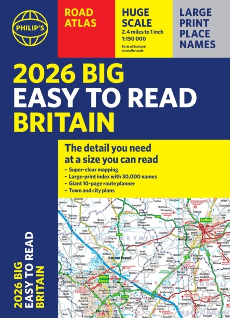 2026 Philips Big Easy to Read Britain Road Atlas PAPERBACK - Image 3
