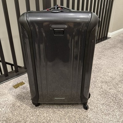 New Tumi Vapor International 30  Large Trip Check-In Luggage (Black Carbon)