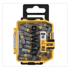 DeWALT DWA1PH2UMF30, MAXFIT Ultra Phillips 2 Steel Screwdriving Bit Set, 30-Pack
