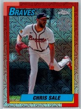 2025 Topps Chris Sale Chrome Mojo Atlanta Braves #T90C-109