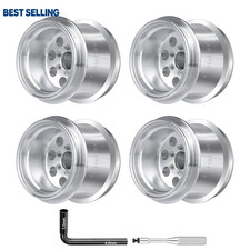 1.3 Inch Aluminum Wheels Rims For Trx4mt 118 Rc Truck Deep Dish Negative Offset 1.3 Inch Aluminum Wheels Rims For Trx4mt 118 Rc Truck Deep Dish Negative Offset