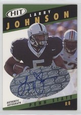 2003 SAGE Hit Auto Emerald Larry Johnson #A5 Auto 1k5