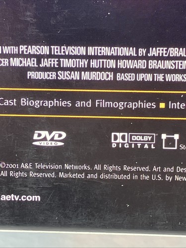 Nero Wolfe The Complete First Season 2003 DVD 3-Disc Set Collectors Edition - Picture 4 of 14