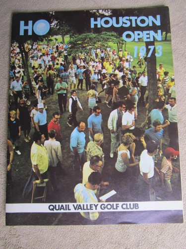 Golf Houston Open Program 1973 vintage 5 maggio 1973 e abbinamenti giornalieri orari di inizio - Foto 2 di 11