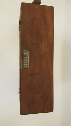 Berger Instruments 7D 70731 engineering surveying transit level antique in case - Picture 5 of 22