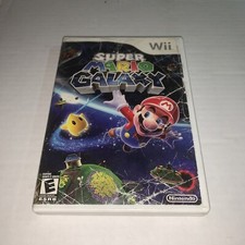 Super Mario Galaxy Nintendo Wii 2007 CASE ONLY NO GAME OR MANUAL Damaged Art 