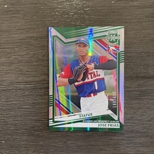 2022 Panini Elite Extra Edition-Status-Jose Frias #183-#189/499
