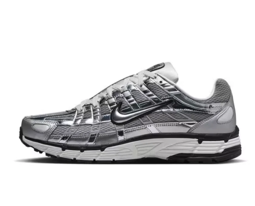 Nike P-6000 Metallic Silver Running Shoes CN0149-001