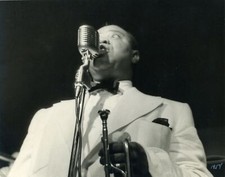 Louis ARMSTRONG (Jazz): Photograph from the Collection of Sammy DAVIS JR.