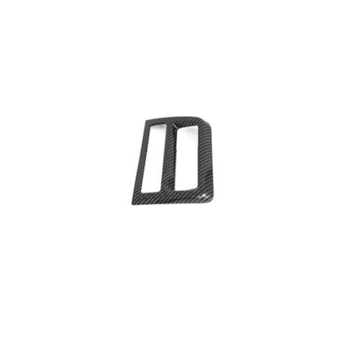 Lámpara de faro de fibra de carbono interruptor cubierta para Hyundai Sonata 2020-2022 - Imagen 3 de 5