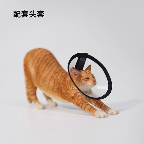 Figura de gato estirable JXK 1/6 adultos niños juguetes de regalo de Navidad modelo animal decoración - Imagen 15 de 16