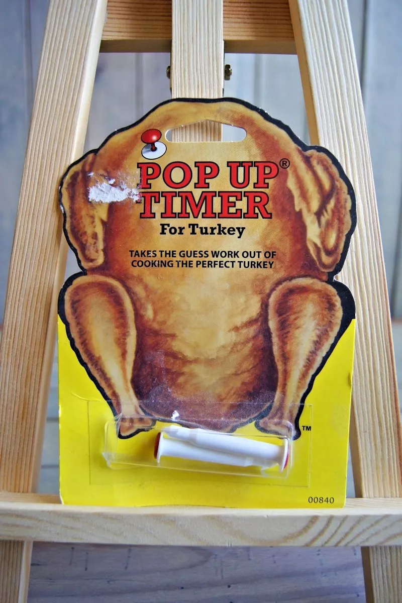 HIC Pop Up Turkey Timer Set of 2 Kitchen Roasting Turkey Set of 2