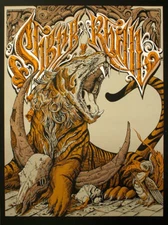 Shere Khan by Andrew Ghrist Screen Print Jungle Book LE of 60