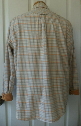 Quiksilver Edition Comfort Fit Plaid Flannel Cotton Men's Shirt Size L Vintage - Picture 5 of 10