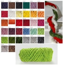 5m Wollkordel*Flausch-Mirabell Ø 10mm 28 Farb. Filzschnur SchafWolle Filz-Kordel