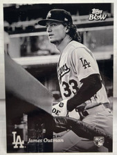 Josh Outman 2023 Topps Black & White RC #98 SP - LOS ANGELES DODGERS