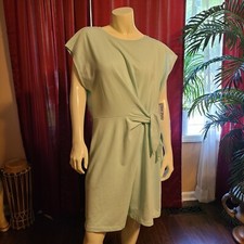 Nine West Side Tie T-shirt Dress NWT Size XL