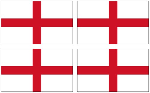 4 Face Temporary Tattoos for country flag six nations,rugby, football,cricket - Picture 7 of 16