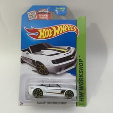 Hot Wheels Camaro Convertible Concept White HW Workshop