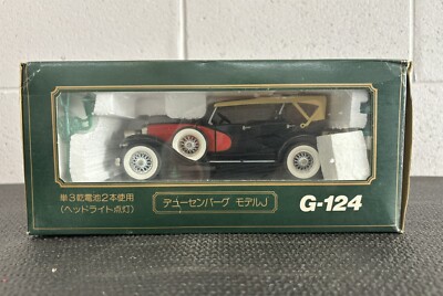 Diapet 1930 Duesenberg Straight 8 G-124 Scale 1/27 NOS W/ Box Beautiful! Japan