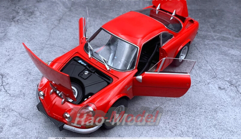 KYOSHO 1:18 renault A110 alpine 1600s Alloy Diecast Model Car Toys