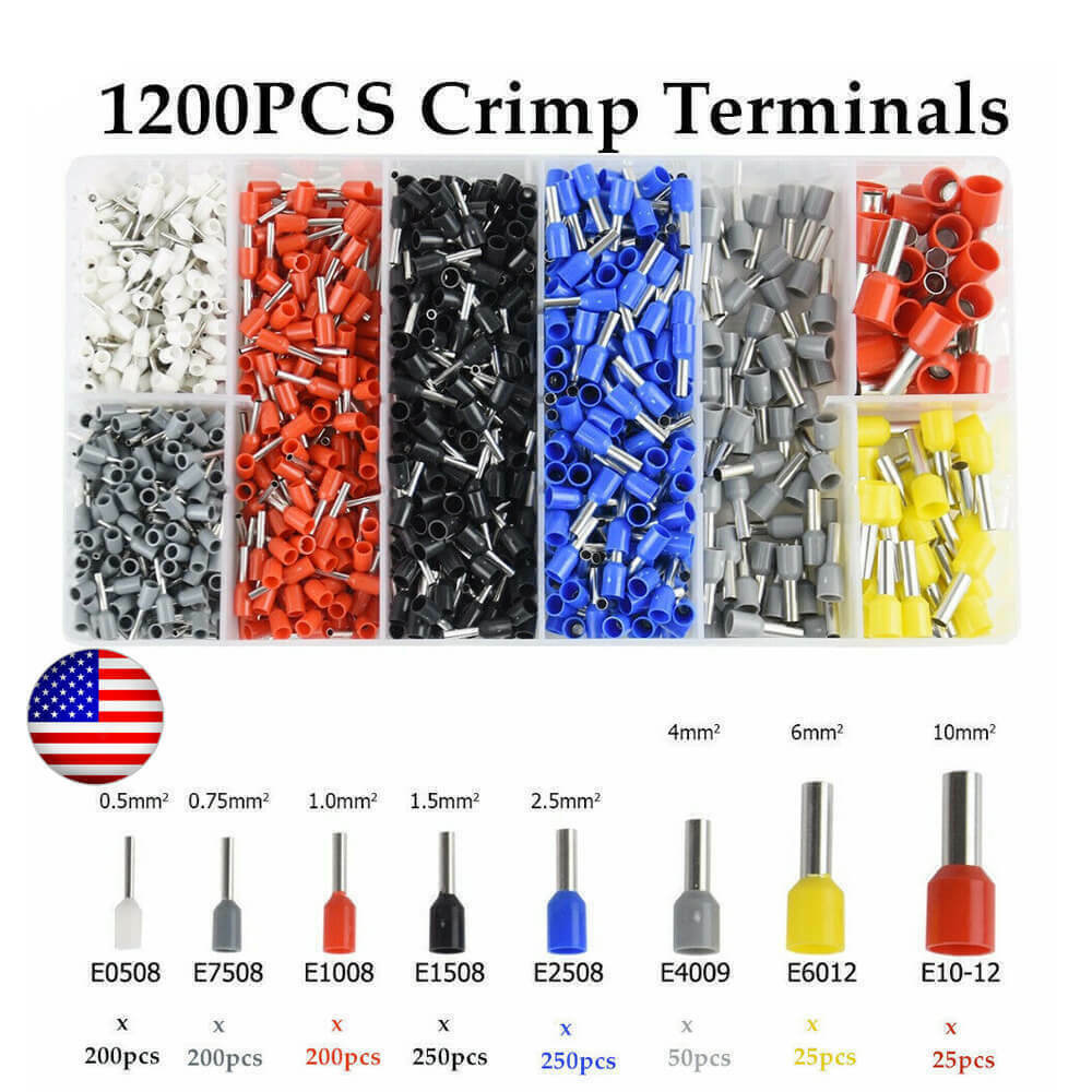 Gl Terminals Set HSC8 6-4A Crimping Tool Set Crimp Wire Plier Tools / Wire Ferrule ...
