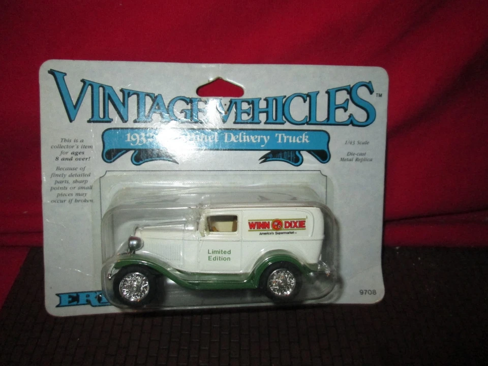 Ertl 1:43 1932 ford winn dixie  delivery panel van Truck #3851 NIP vintage 1988 - Image 4 of 4