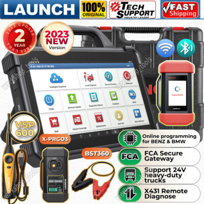 LAUNCH X431 PAD VII Elite X-Prog3 Key Programming Intelligent Diagnostic Scanner