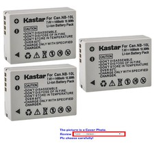Kastar Replacement Battery for Canon NB-10L CB-2LC Canon PowerShot G3 X