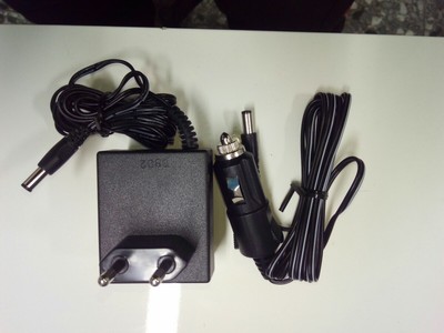 DVE AC ADAPTER DV-1250UP A. input: 230V - 50Hz 7w. output: 12V-0, 5A