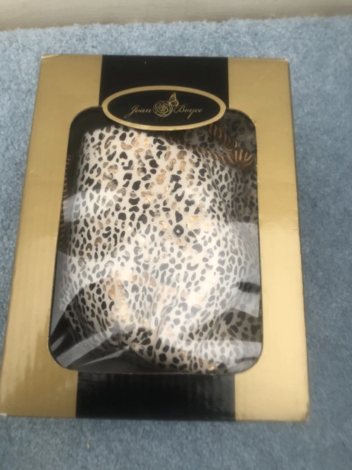 Sapatilhas de balé Joan Boyce prata ouro preto multi cristal fivela dobrável viagem 8M novas com etiquetas - Imagem 3 de 4