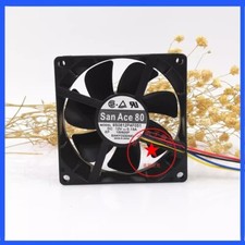 Sanyo 9S0812P4F051 8025 DC12V 0.13A 8CM 4-Wire PWM Silent Cooling Fan