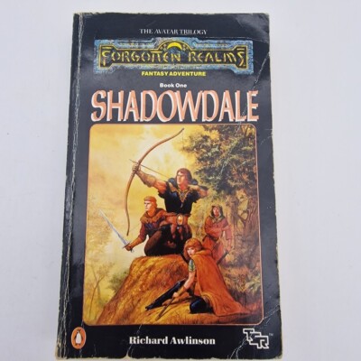 Forgotten Realms Dungeons & Dragons Shadowdale TSR VINTAGE Fantasy Book Retro 89