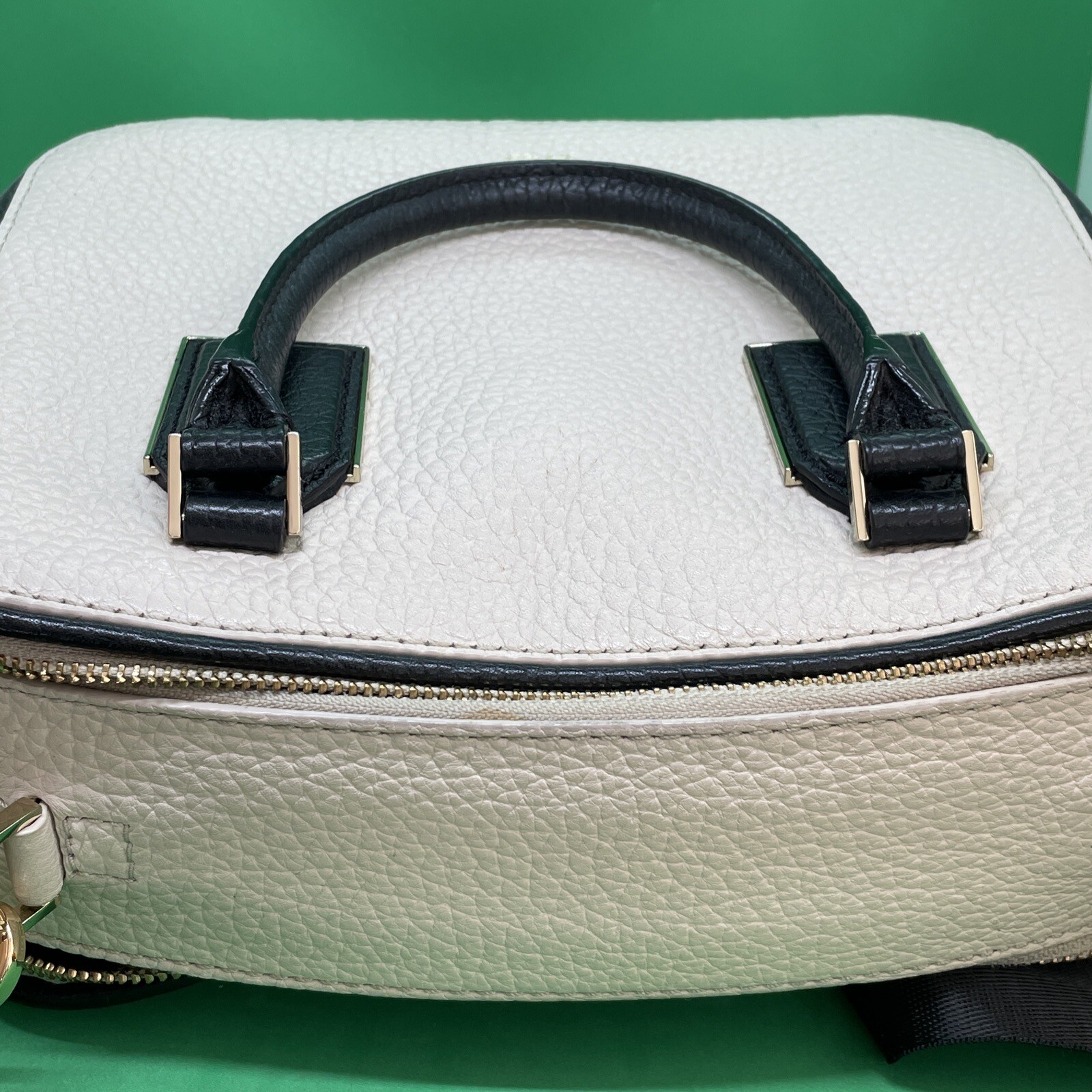 Kate Spade Cecil Court Elia' Beige Leather Satchel Crossbody