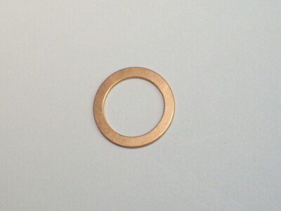 1-Swagelok Copper Gasket for 1/4 in. ISO Parallel Thread (RP) Fitting, CU-4-RP-2