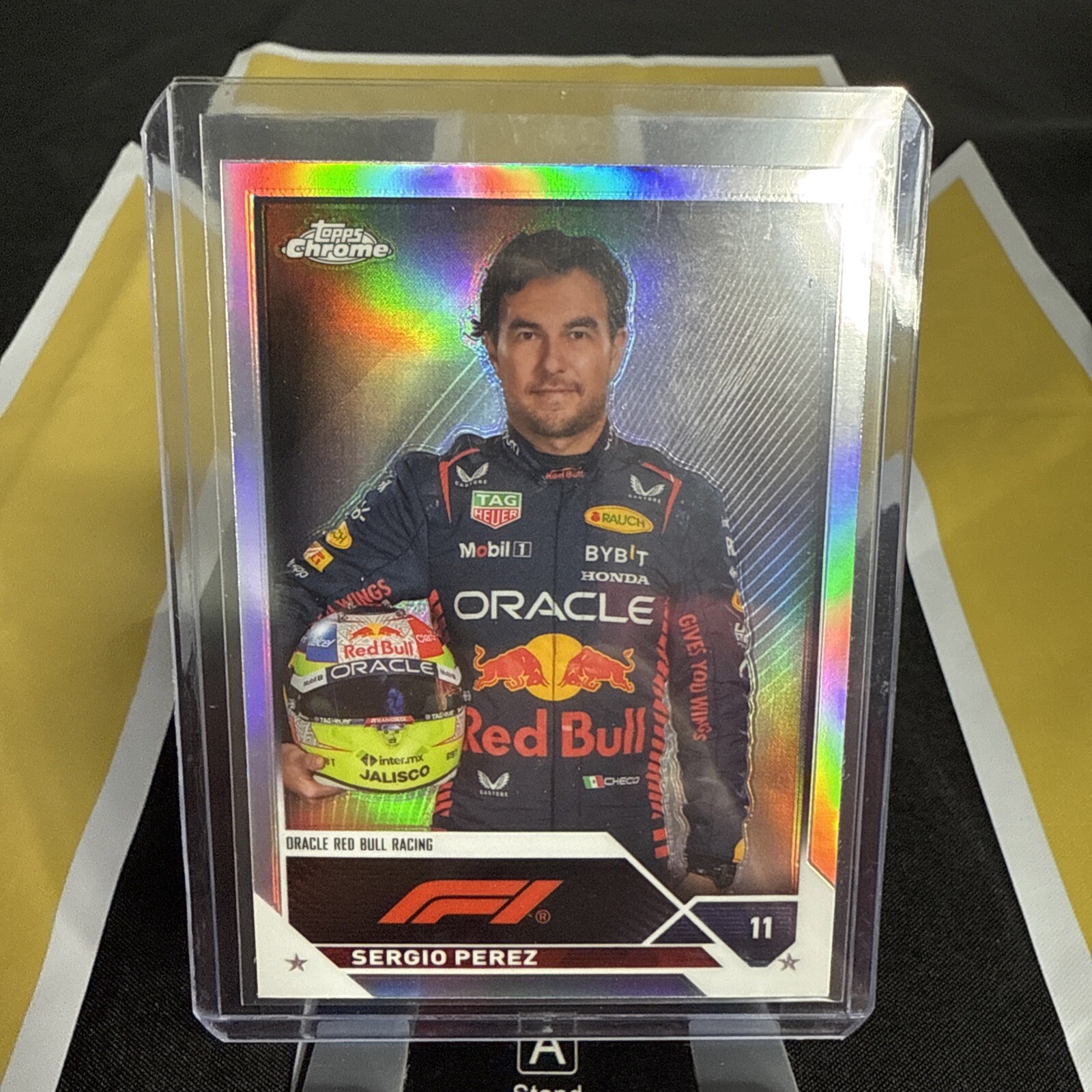 2023 Topps Chrome Formula 1 Sergio Perez #9 Refractor