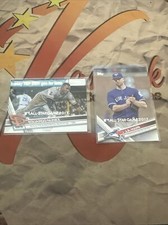 2017 Topps Baseball All-Star Stamped Eduardo Nunez And JA Happ!
