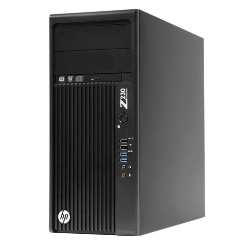 PC Tour HP Z230 Ecran 27" Intel Xeon E3-1225V3 RAM 8Go SSD 480Go Windows 10 Wifi - Imagen 4 de 8