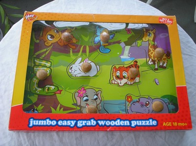 easy grab wooden puzzles