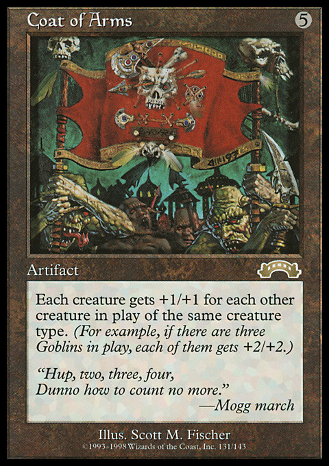 MTG Magic the Gathering Coat of Arms (131/143) Exodus LP