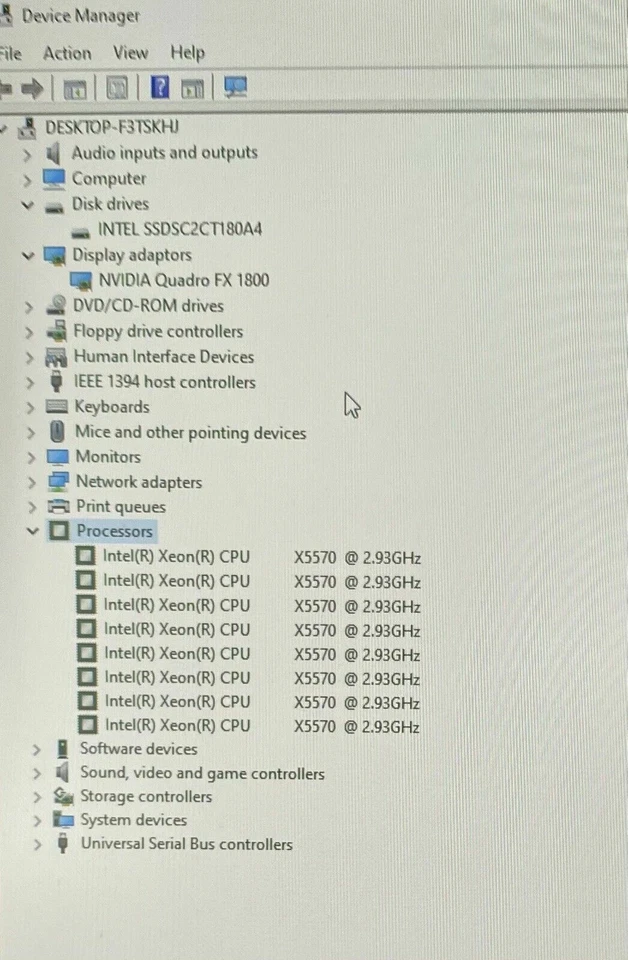 8-CORE HP Z600 WORKSTATION DUAL Xeon 2x X5570 12GB RAM 500GB HDD Nvidia Quadro - Image 3 of 4