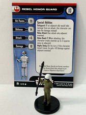 Star Wars Legacy of the Force 16/60 Rebel Honor Guard C Miniature