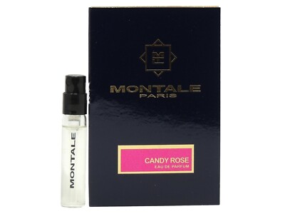 MONTALE PARIS CANDY ROSE EDP 2.0ml .06fl oz x 1 PERFUME SPRAY SAMPLE