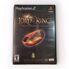 Lord of the Rings: Fellowship of the Ring (PlayStation 2, 2002) No Manual 