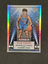 Ousmane Dieng 2022-23 Panini NBA Hoops Now Playing Silver HOLO SP Rookie Foil RC