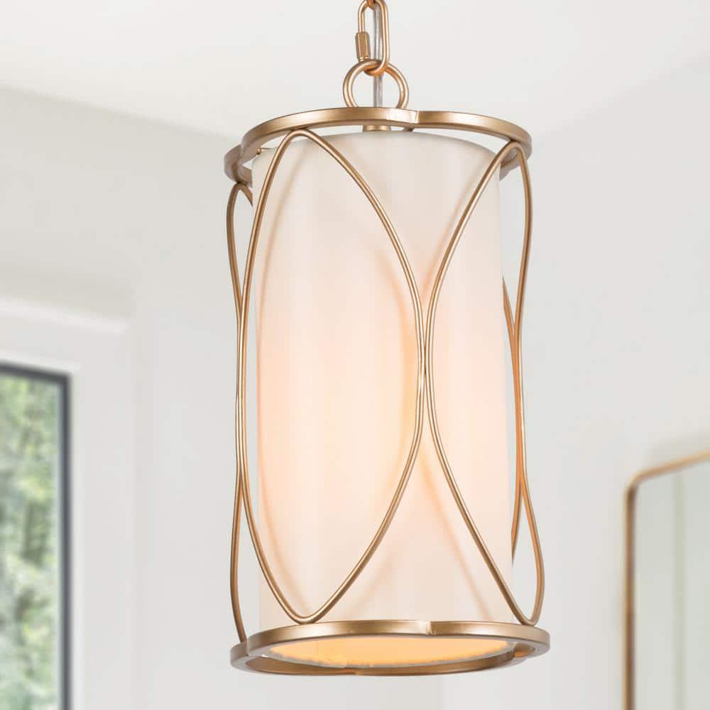 Uolfin Mini Pendant Light 6.5 in. H 1-Light with Fabric Uolfin Mini Pendant Light 6.5 in. H 1-Light with Fabric